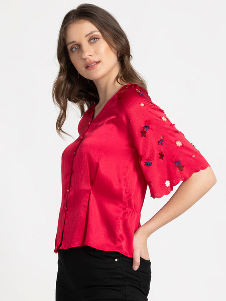 Blisse Peplum Shirt from Shaye , Shirt for women