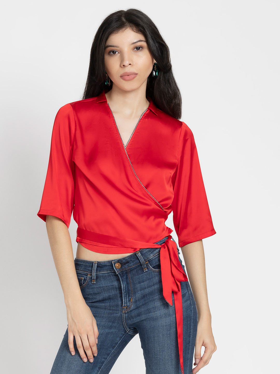 Passione Wrap Shirt from Shaye , Shirt for women