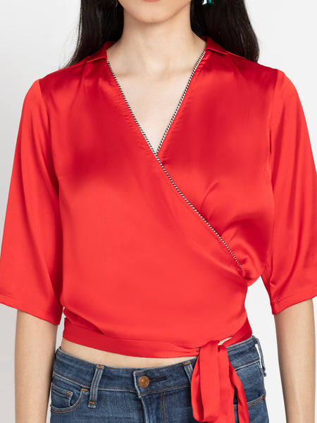 Passione Wrap Shirt from Shaye , Shirt for women