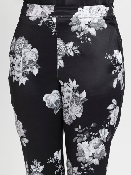 Floral straight pant from Shaye , Pants for women