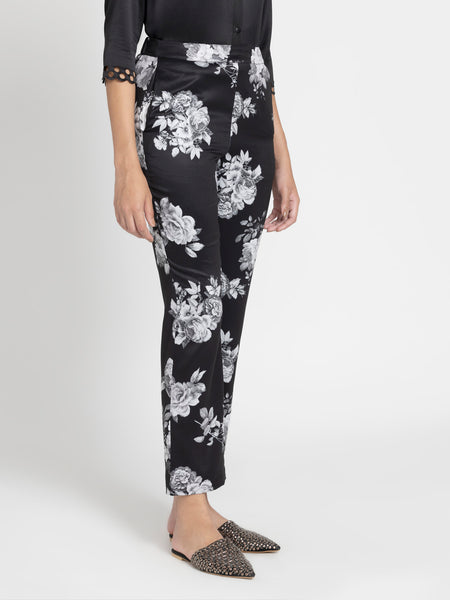 Floral straight pant from Shaye , Pants for women