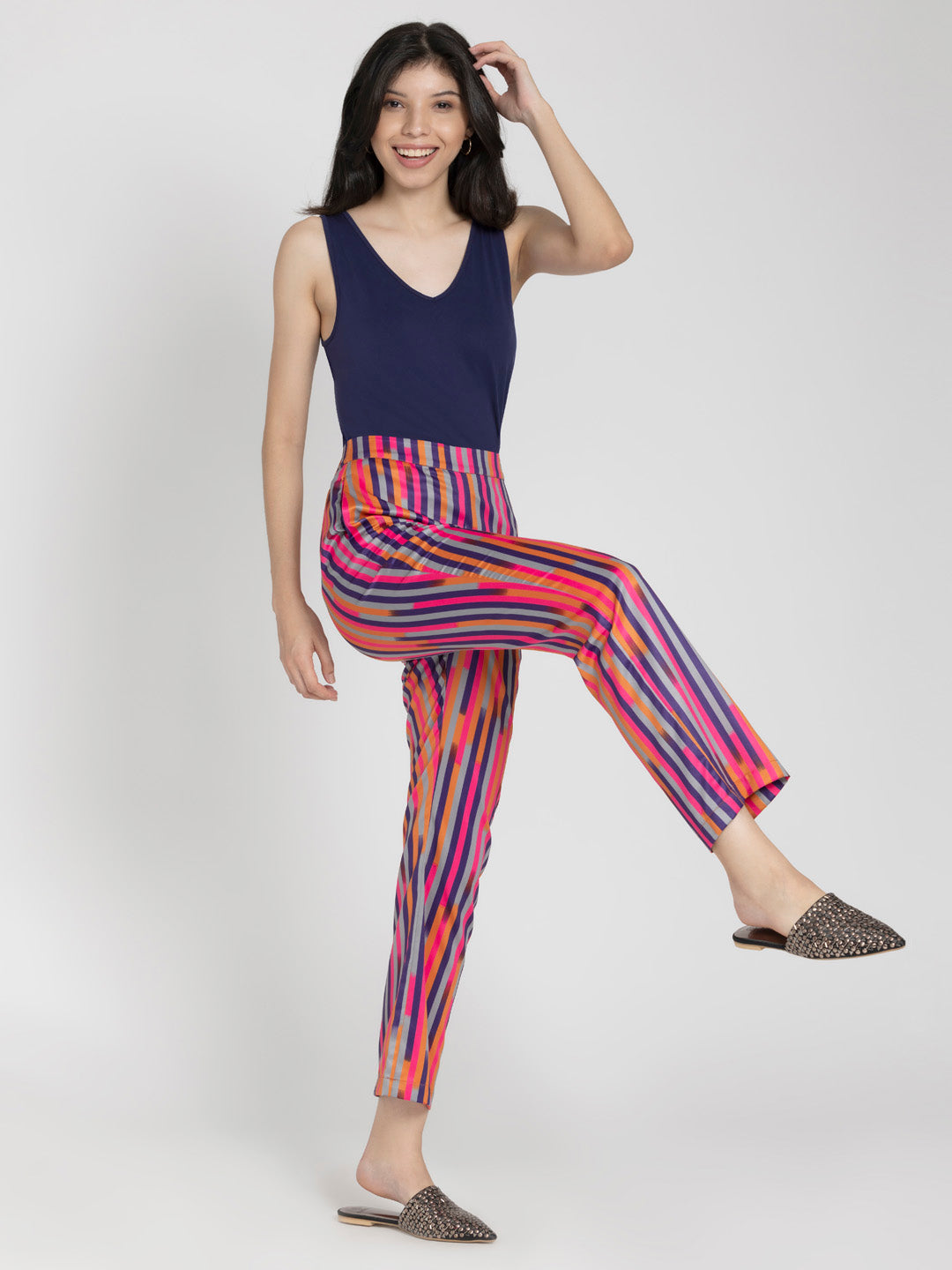 Luxe Striped Pant from Shaye , Pants for women