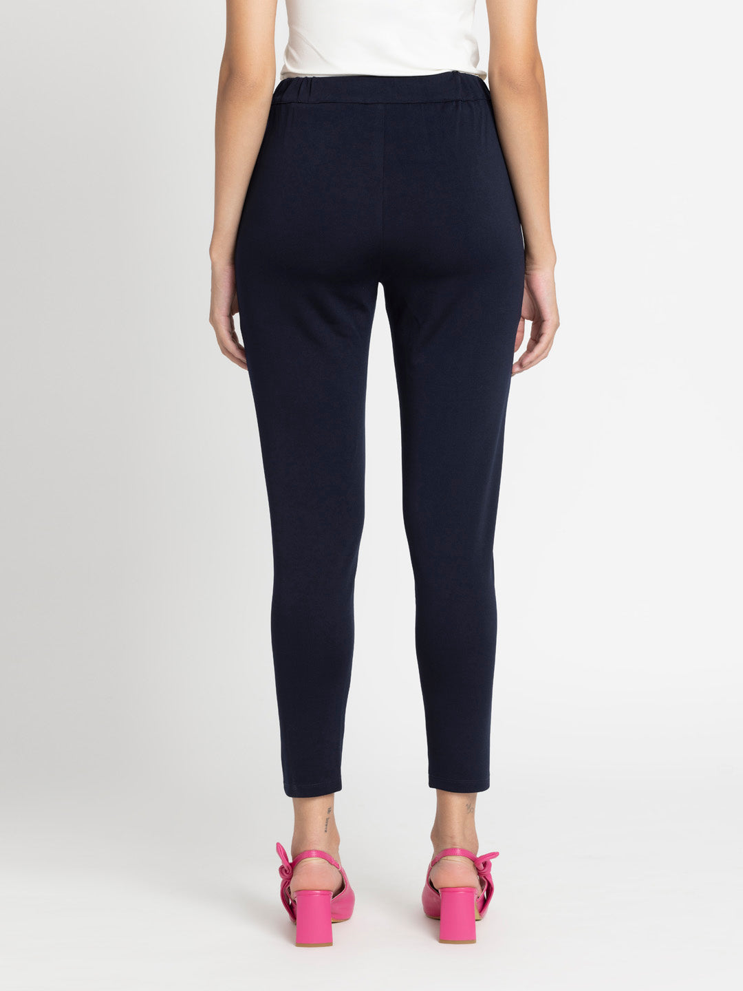 Blue Stretchable Pant from Shaye , Pants for women