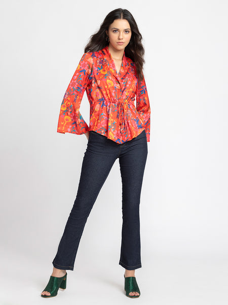 Camille Cinched Shirt Jacket from Shaye , Shirt for women