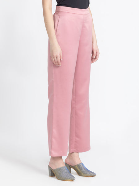 Luxe straight pant- Dusty pink from Shaye , Pants for women