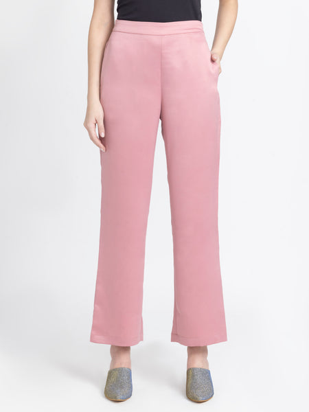 Luxe straight pant- Dusty pink from Shaye , Pants for women