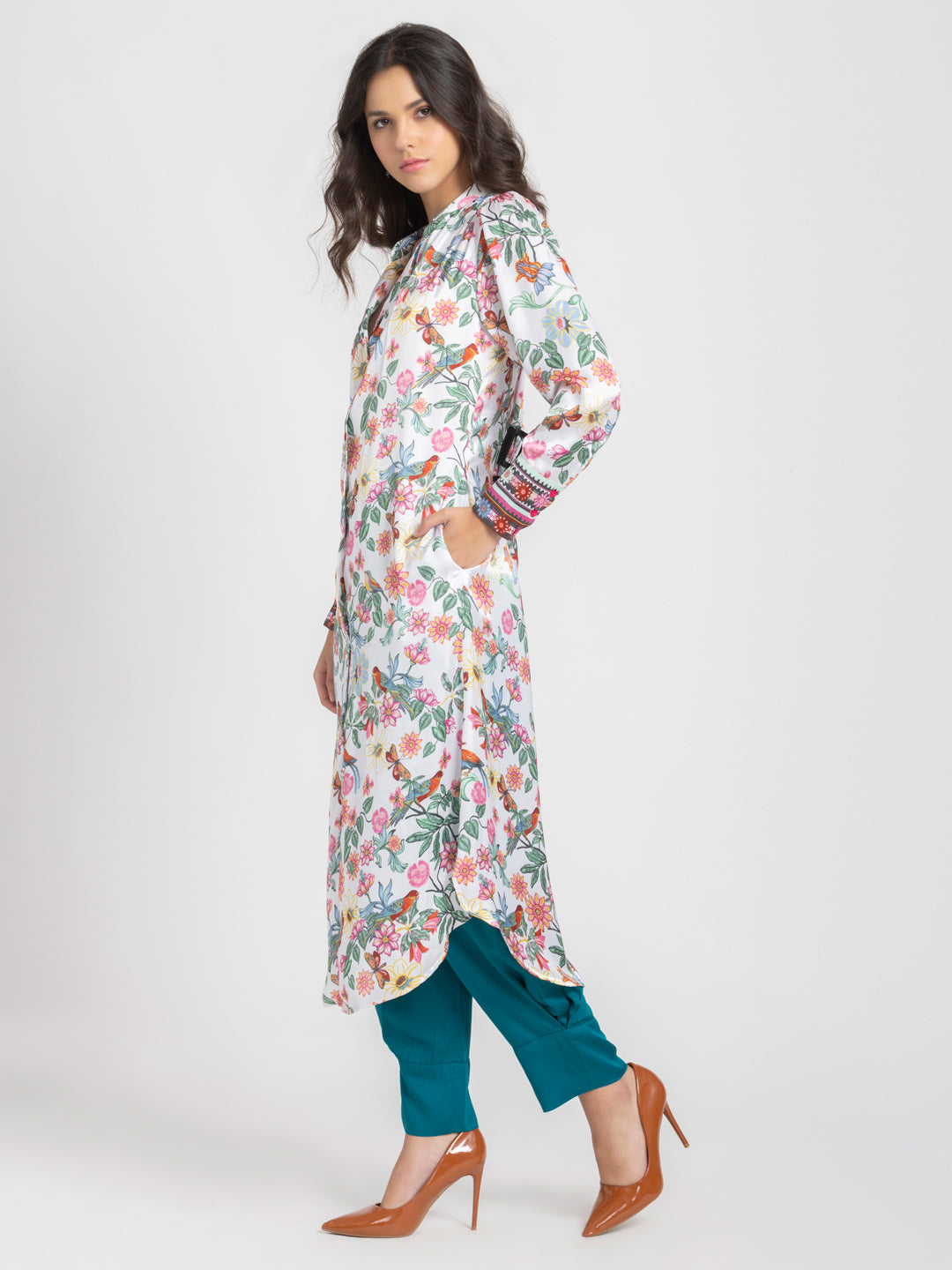 Bagh Long Kurta from Shaye , Kurta for women