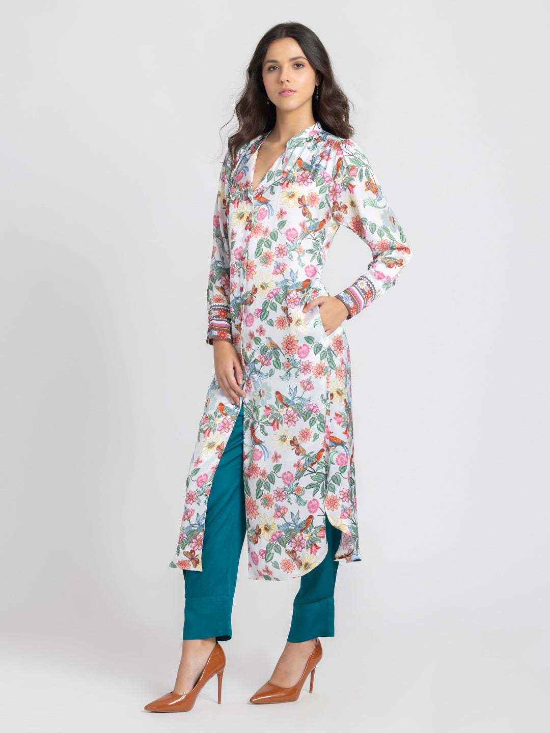 Bagh Long Kurta from Shaye , Kurta for women