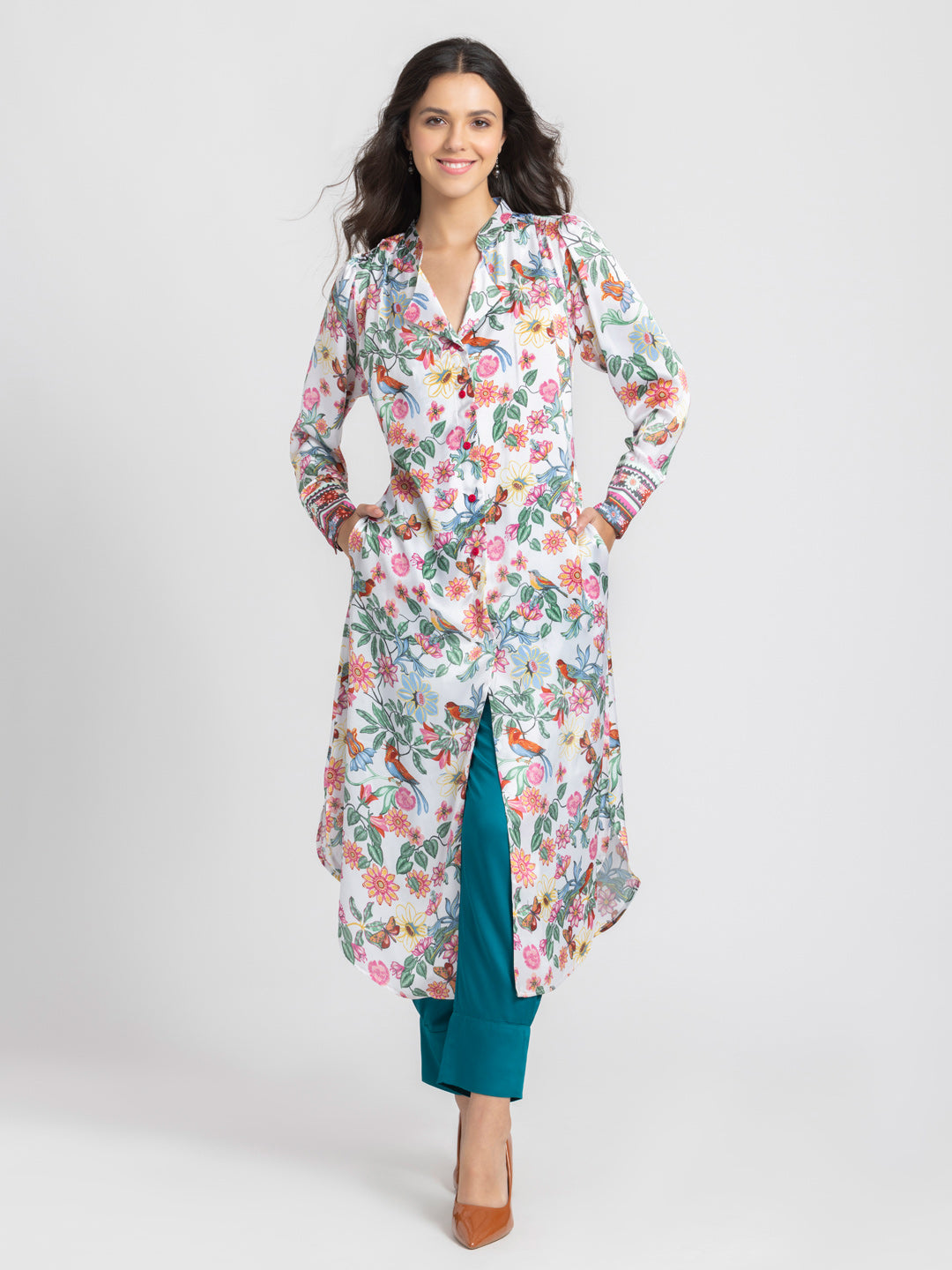 Bagh Long Kurta from Shaye , Kurta for women