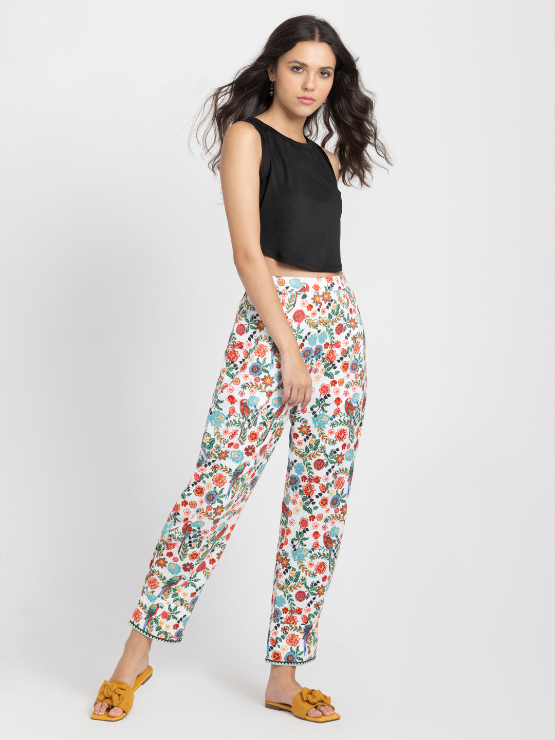 Pariyar Floral Pant from Shaye , Pants for women