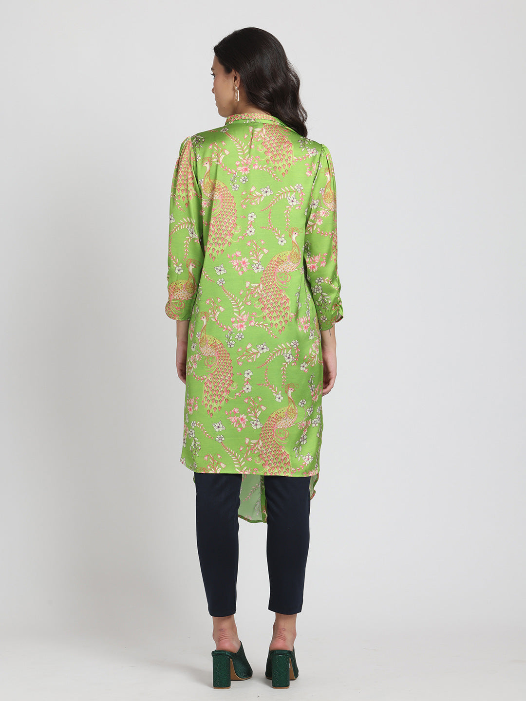 Floral Long Shirt Kurta from Shaye , Kurta for women