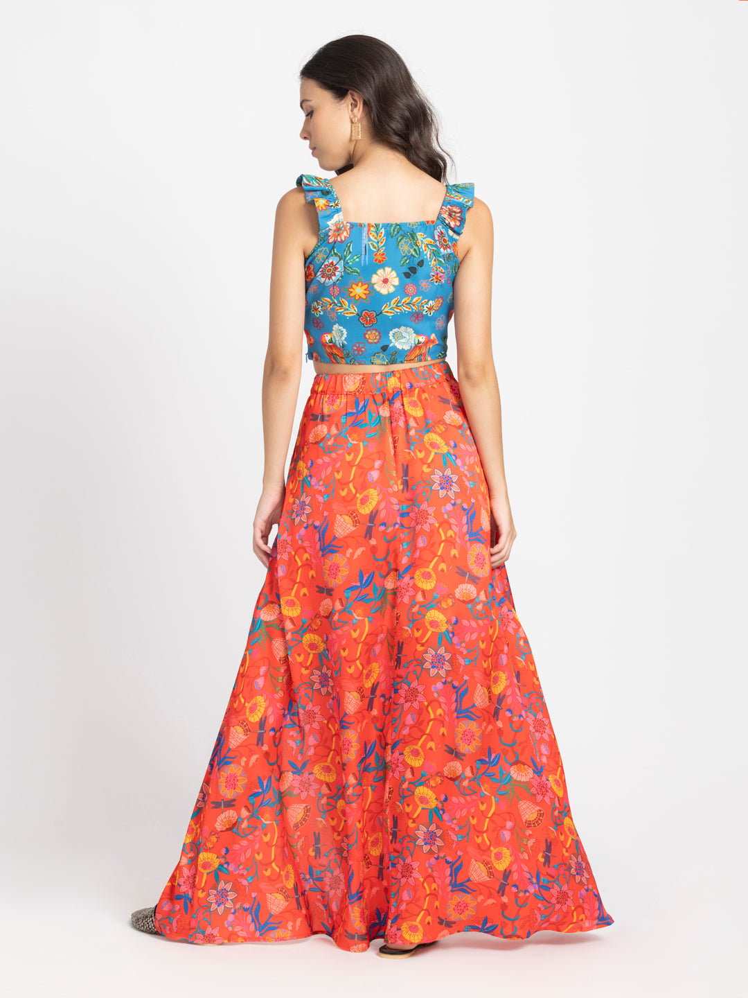 Floral Flared skirt from Shaye , Skirt for women