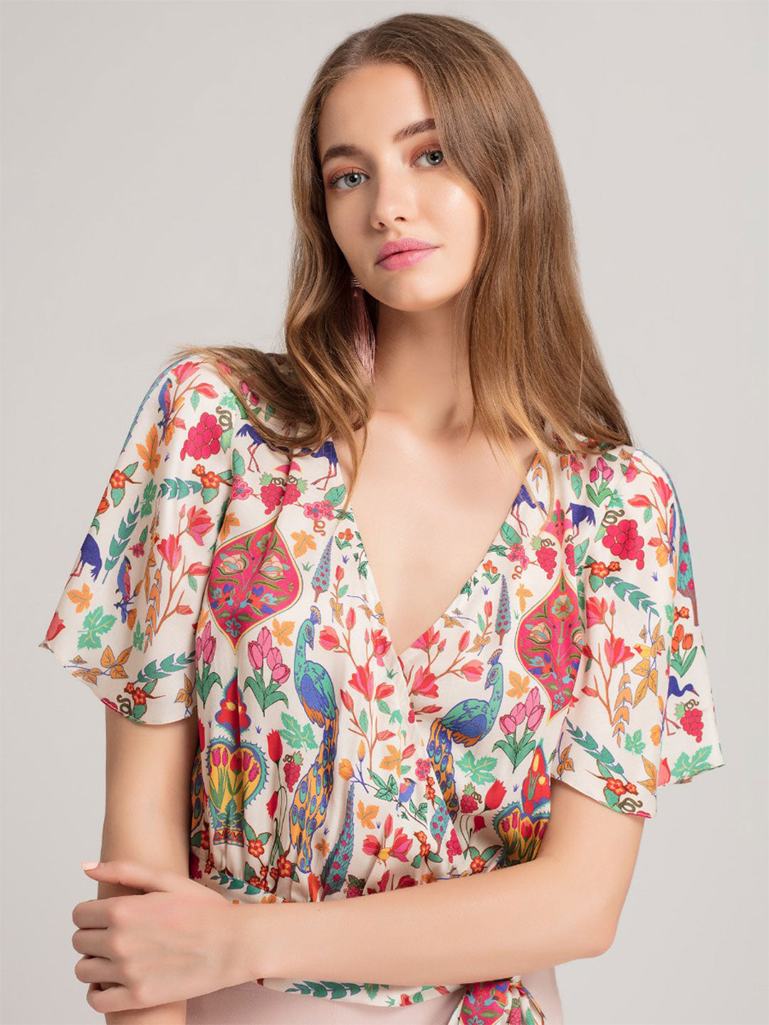 Peacock Wrap Top from Shaye , Top for women