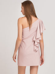 Blush One Shoulder Dress from Shaye , for women