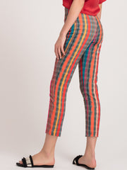 Stripe Ankle Pants from Shaye , for women