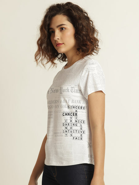 Cancer gorgeous tee from Shaye , for women