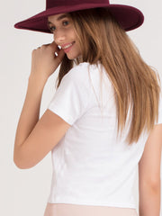 Short White T-Shirt from Shaye , Shirt for women