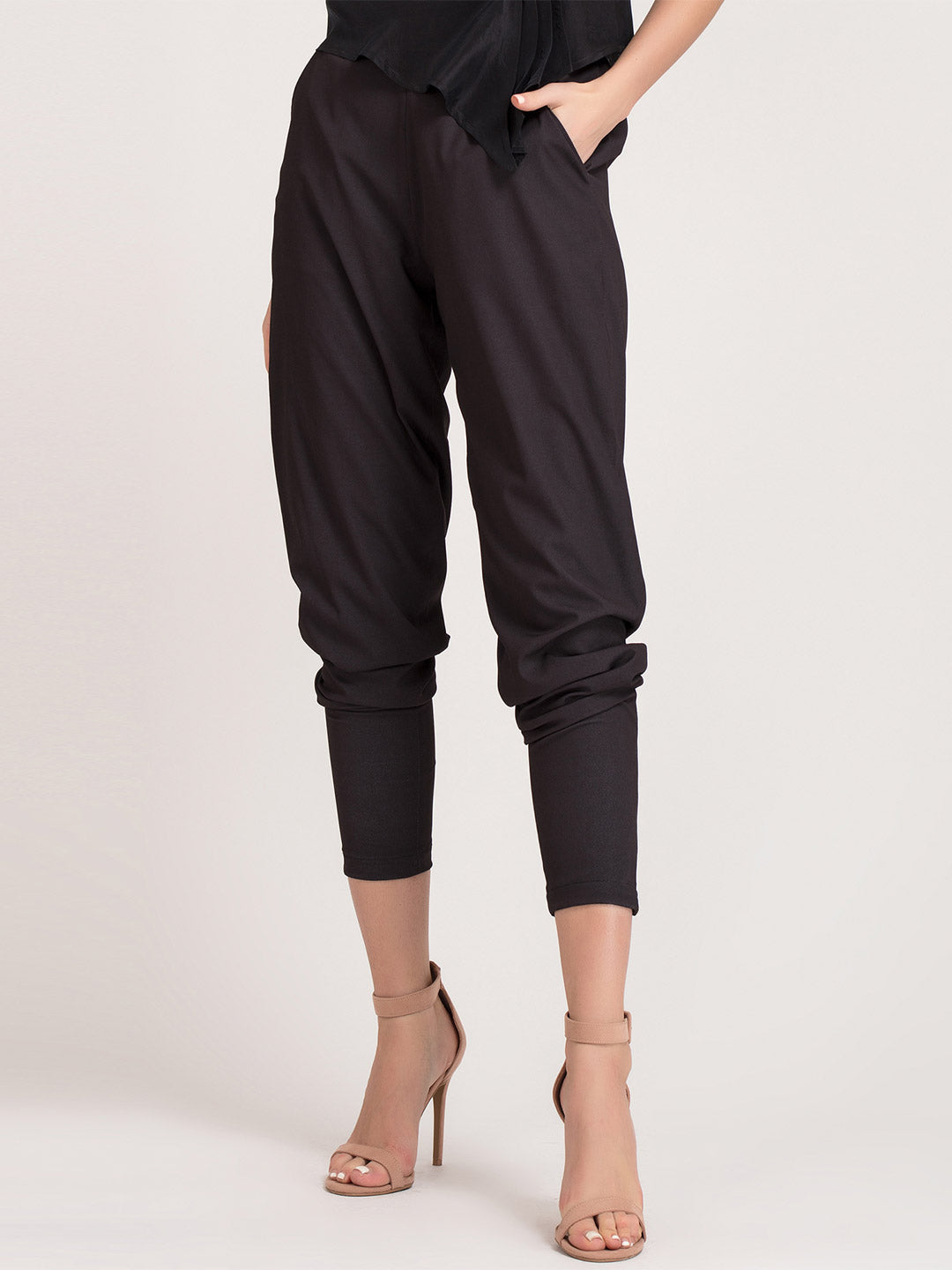 Black Jodhpur Pants from Shaye , Pants for women