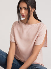 Blush Short Sleeve Top from Shaye , for women