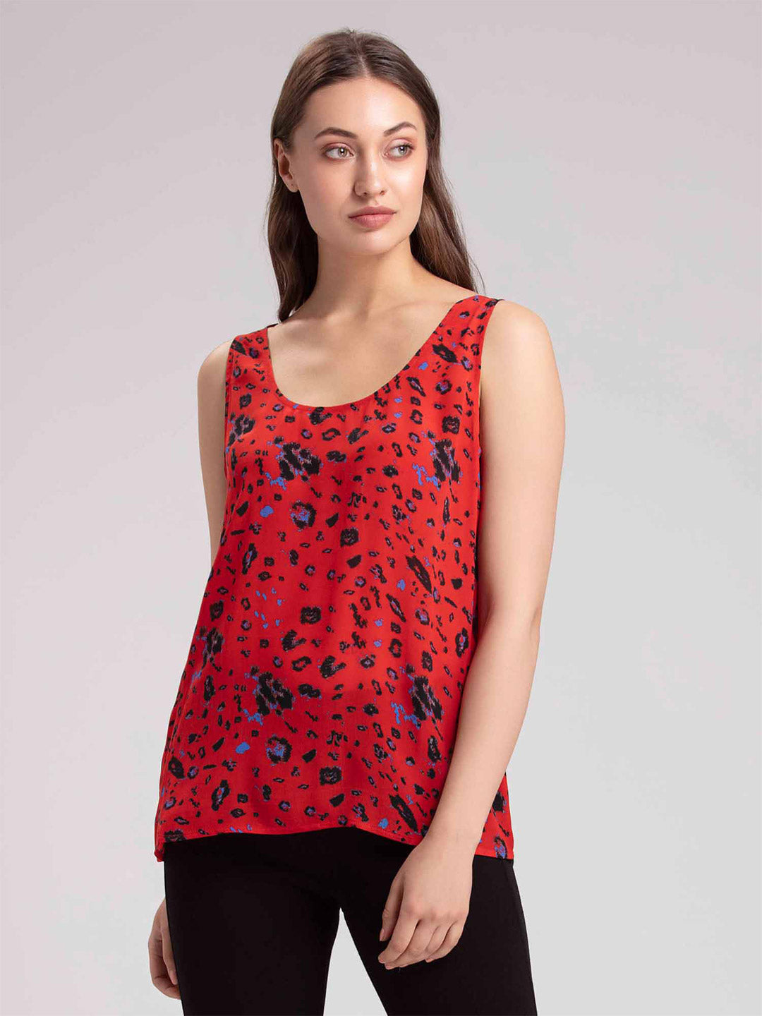 Red Tank Top from Shaye , for women
