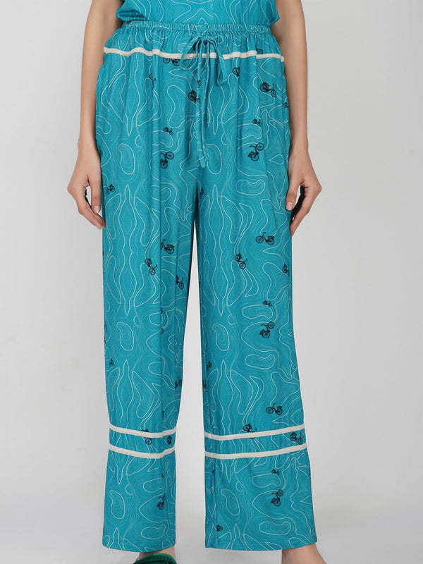 Aqua Pj Set from Shaye , for women