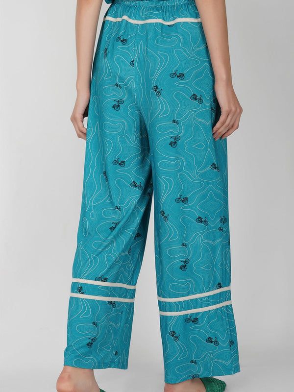 Aqua Pj Set from Shaye , for women