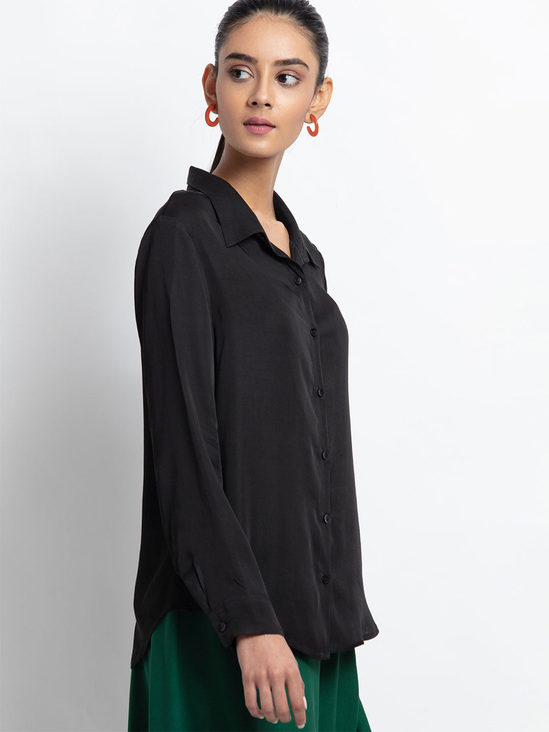 Classic black shirt from Shaye , Shirt for women