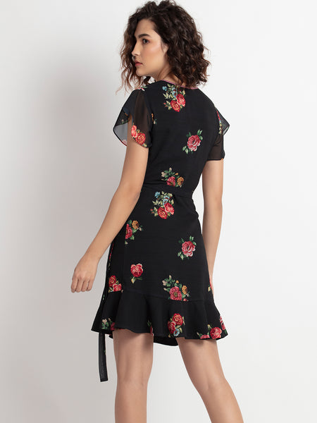 Rose Garden Wrap Dress from Shaye , for women