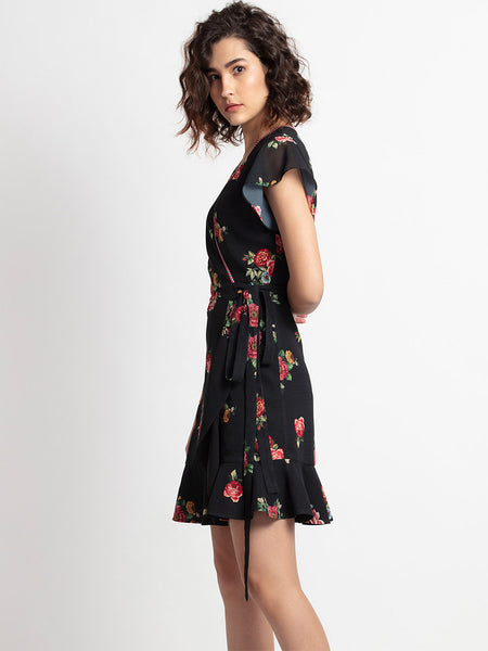 Rose Garden Wrap Dress from Shaye , for women