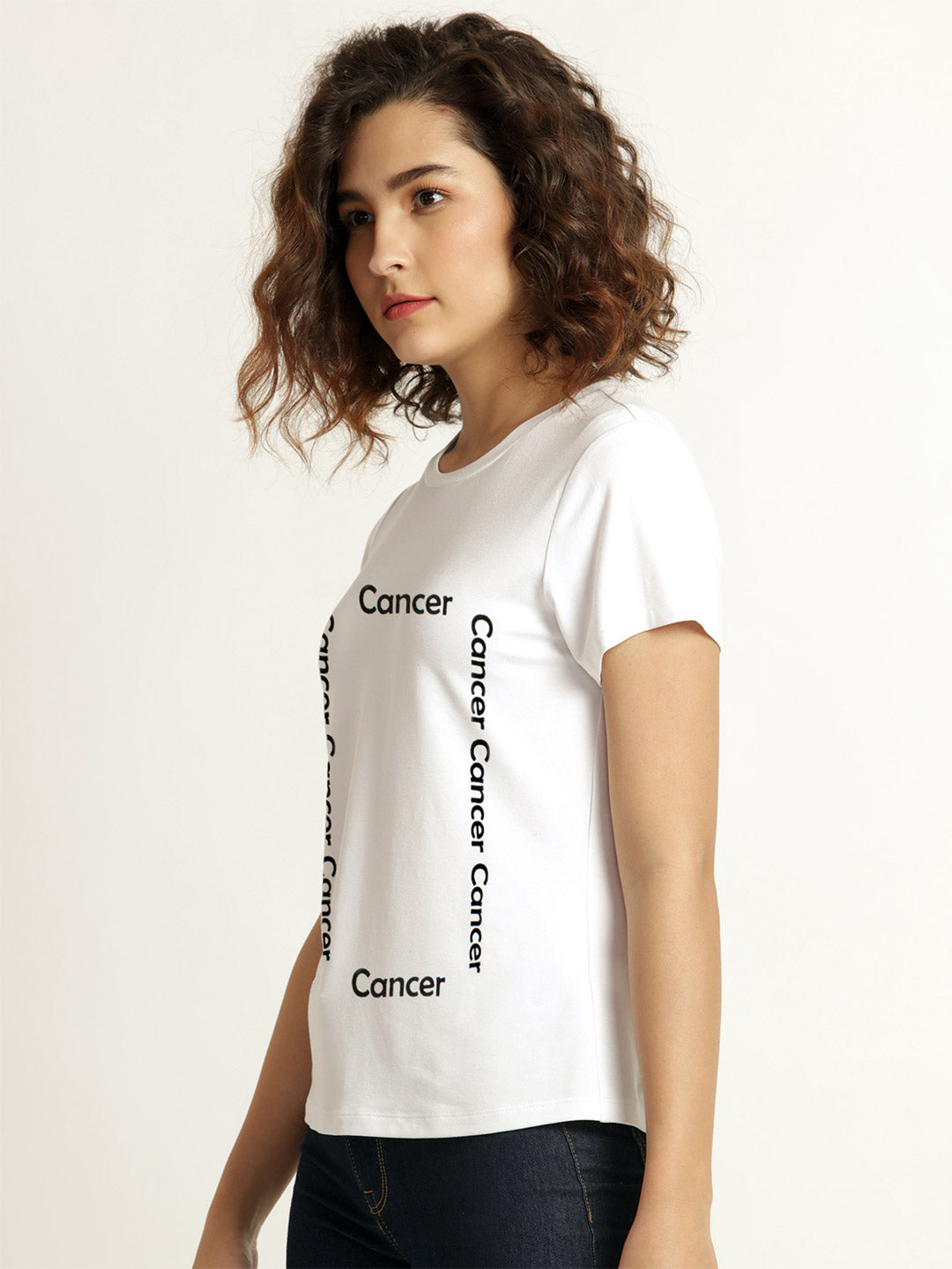 Cancer Tee from Shaye , for women