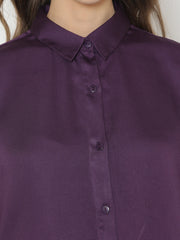 Purple Buttondown Shirt from Shaye , Shirt for women