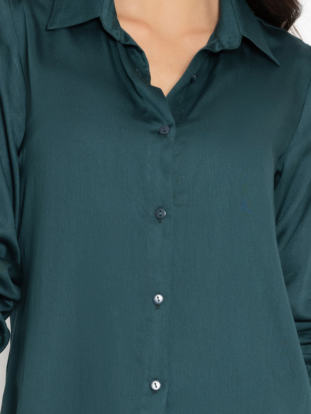 Luxe Green Shirt 